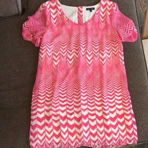 Pink striped dress